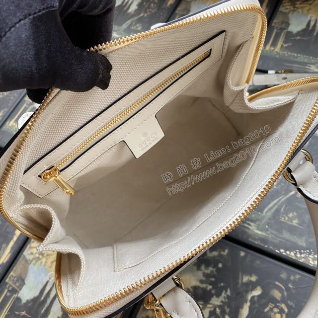 Gucci包 古馳2020新款 Gucci斜跨女包 602204pvc棕皮  gdj1146